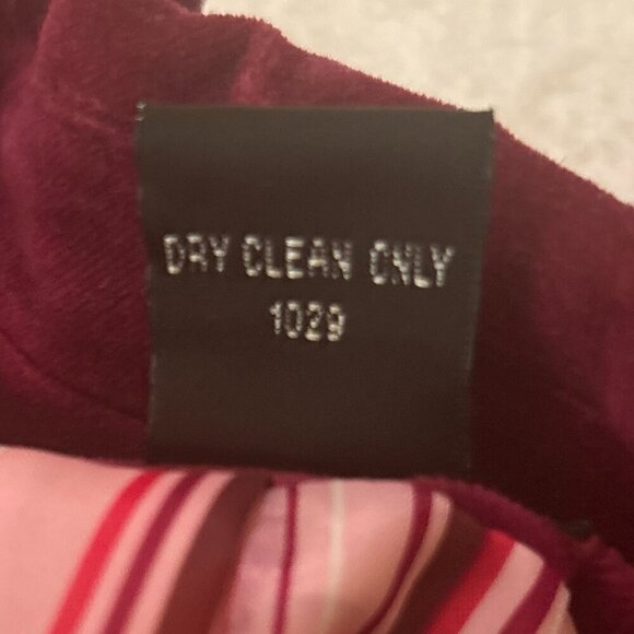 Rafaella SZ 16 Bright Purple Velvet Tailored Blazer Old money Academia Timeless - Picture 7 of 7